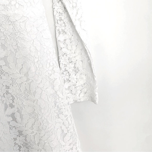 LUC-CE White Lace Skater Dress - Picture 12 of 15